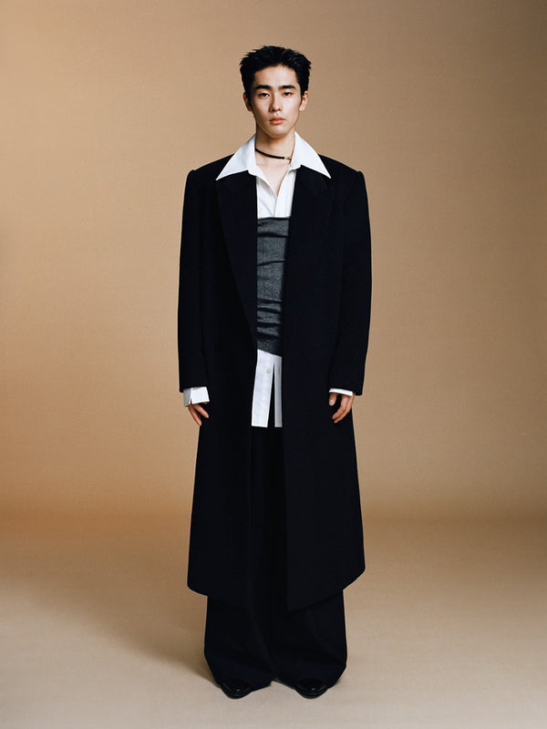 Dark Wool Coat