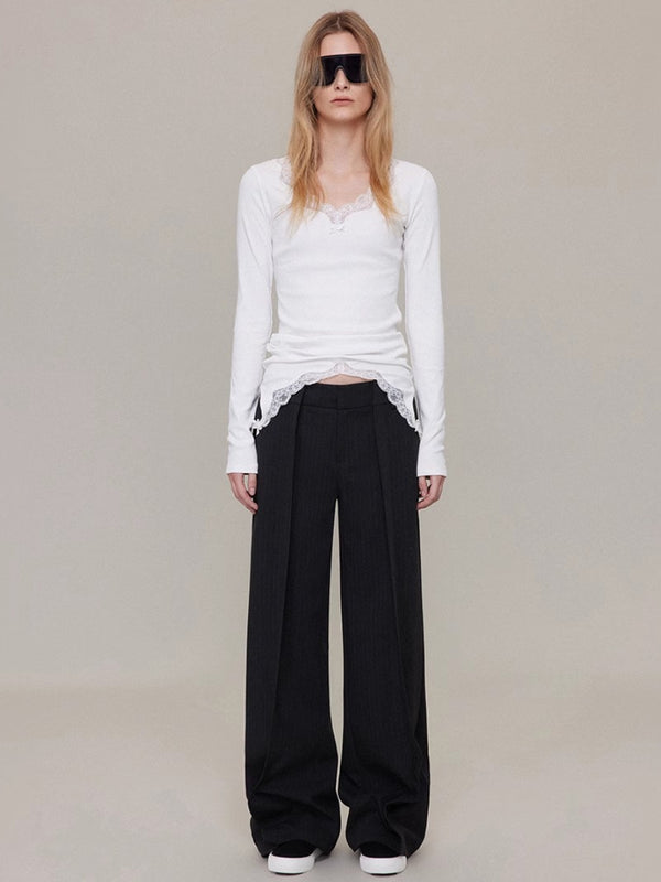 Three-dimensional Ruffled Pants