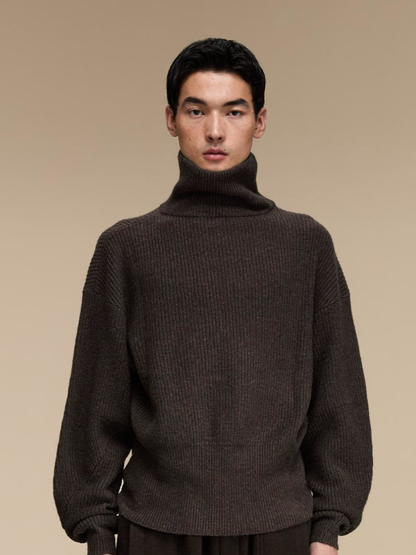 Wool-blend Turtleneck Sweater