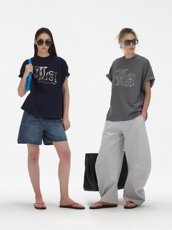 Vintage Loose Short-sleeved Oversize T-shirt