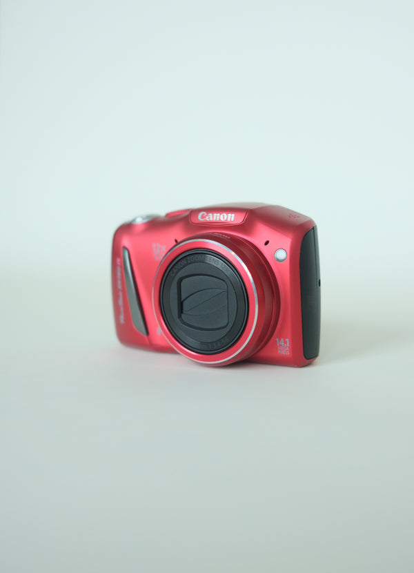 Canon PowerShot SX150 IS Digital Camera - Red