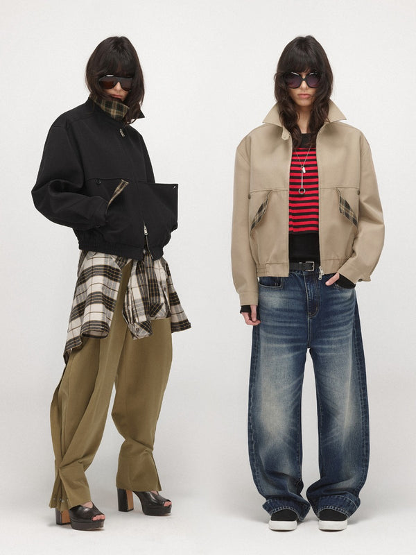 Utility Jacket with Flip Pockets