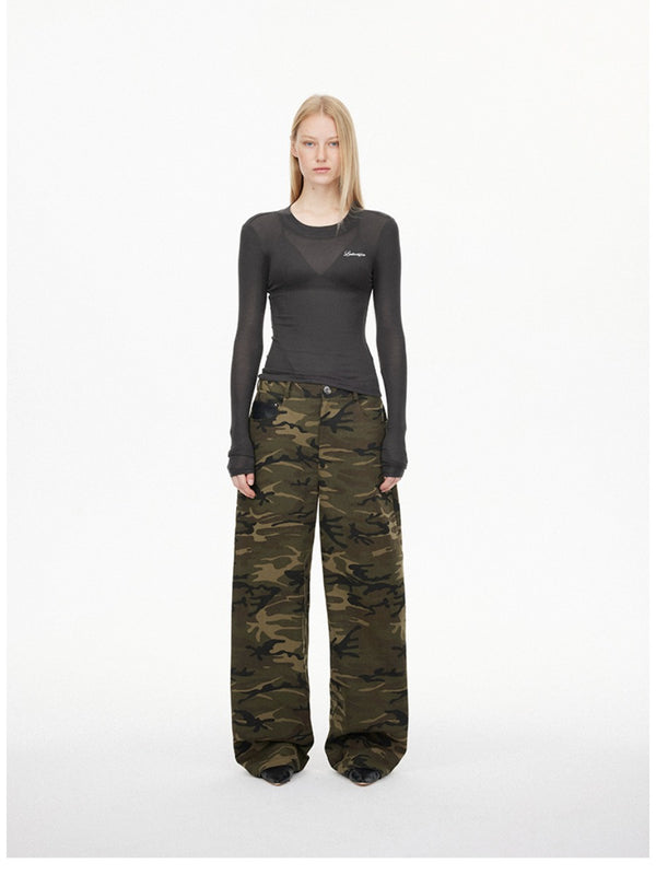 Retro Tooling Straight-leg Pants
