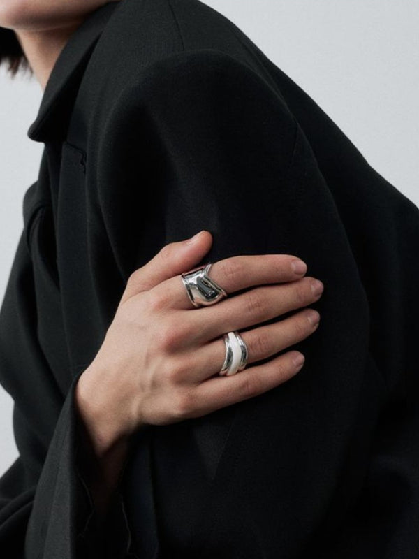 Wide Band Statement Ring