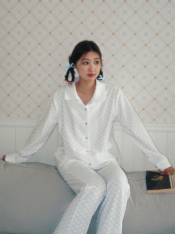 Original Jacquard Retro Loungewear Set