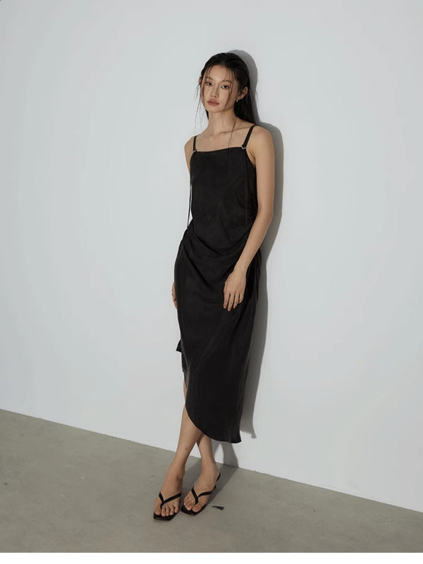 Irregular-hem Slip Dress「NEW」
