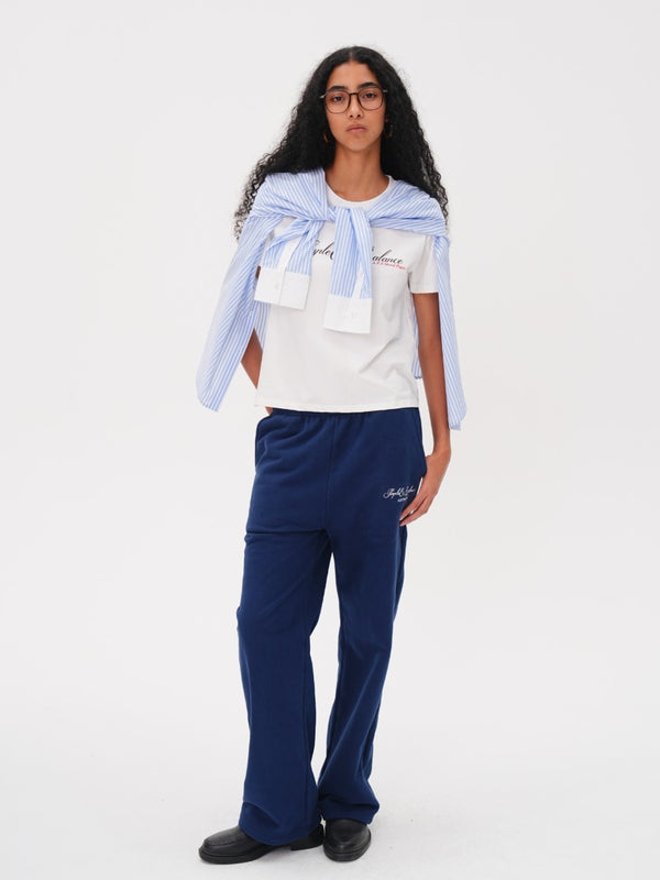 Retro Sports Embroidered Sweatpants「NEW」