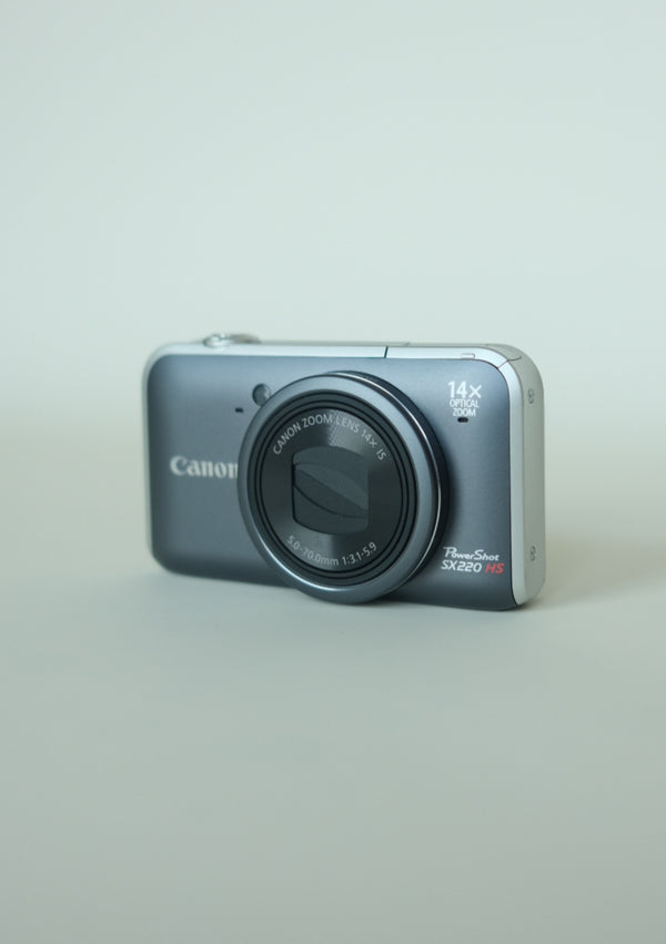 Canon PowerShot SX220 HS Digital Camera - Grey