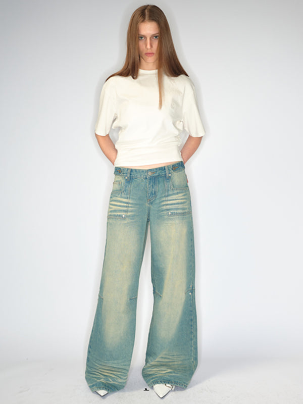 Vintage Wide Leg Jeans