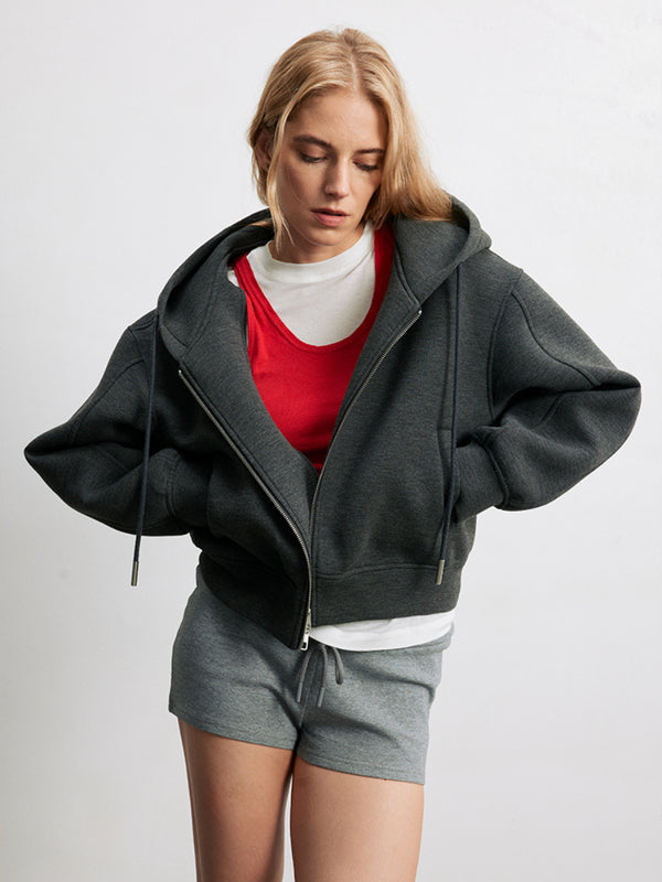 Air Layer Sweater Jacket