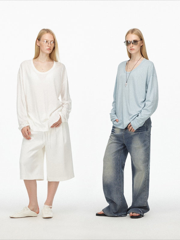 Comfortable Loose Long-sleeved Shirt