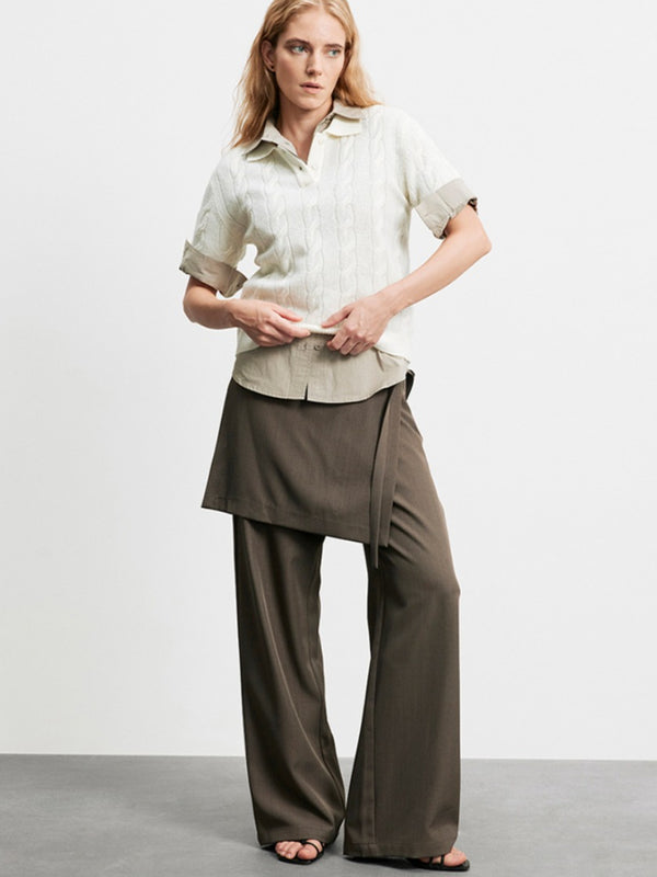 Stack Simple Casual Pants