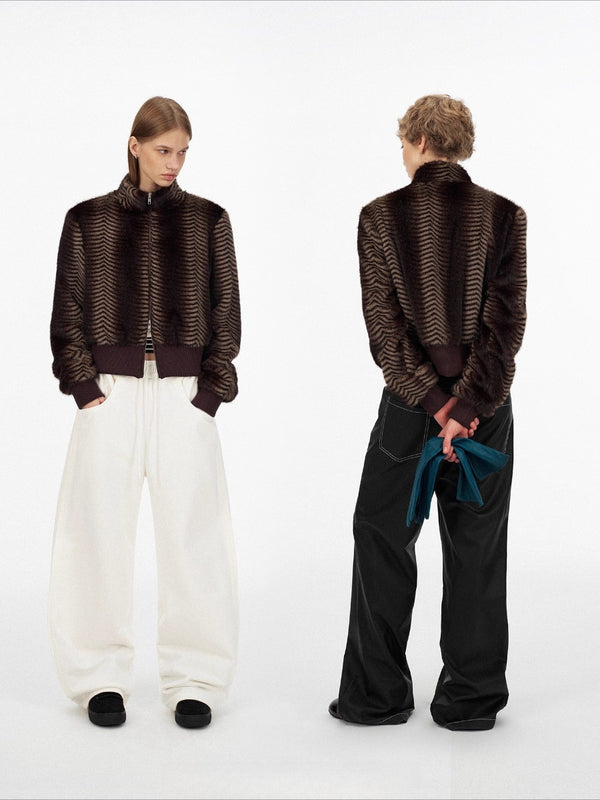 Fur Spliced Short Coat「NEW」