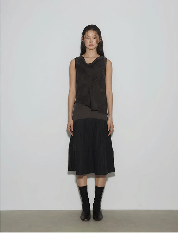 Lace-up Sleeveless Top「NEW」