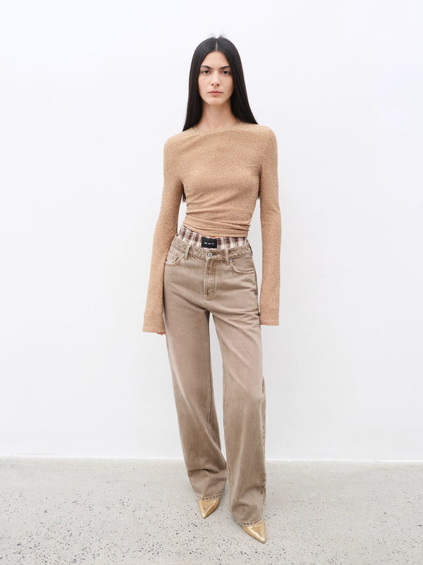 Retro Casual Straight Jeans