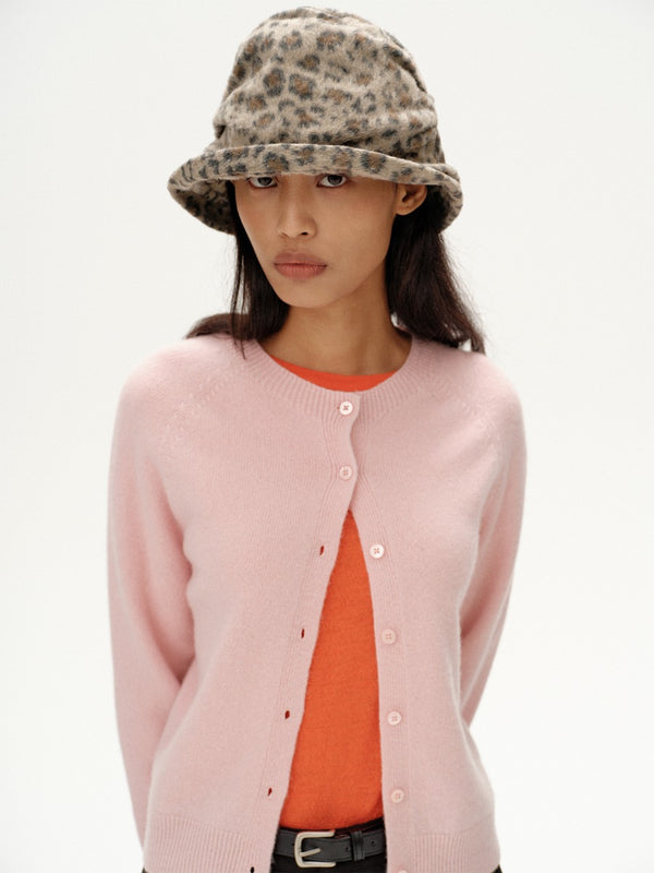 Wool Woolen Pleated Crimped Basin Cap「NEW」