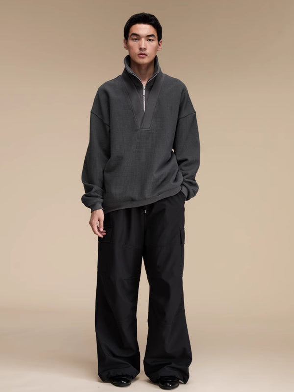 Thick Parachute Drawstring Pants