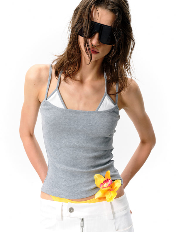 Bikini Neck Sling Vest